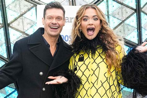 ryan seacrest and rita ora|ryan seacrest girlfriend.